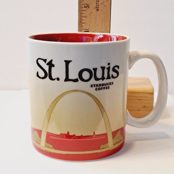 Starbucks Coffee St. Louis Global Icon Collectors Series 16 oz Coffee Tea Mug - Picture 9 of 14